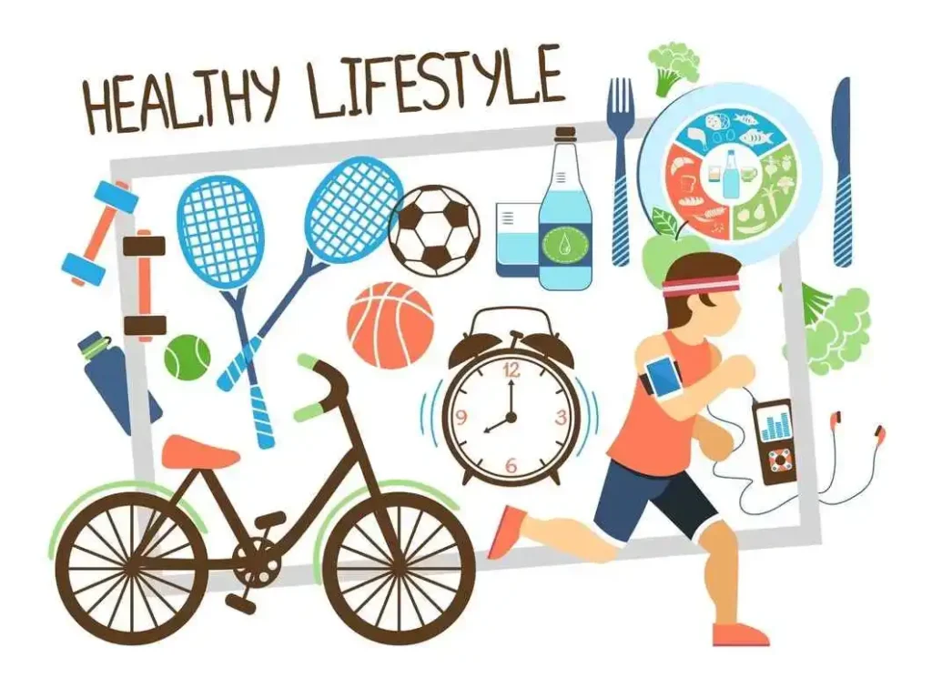 healthy lifestyle to improve male fertility