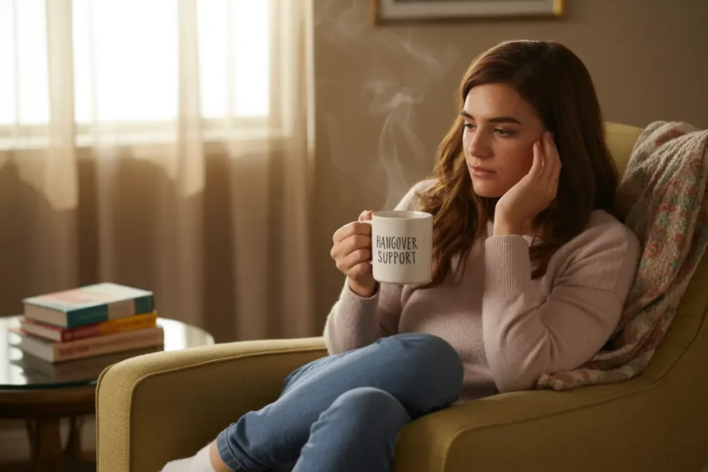 getting help- hangover supportive therapy