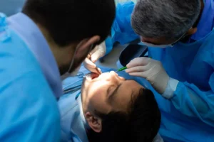 what to eat after oral surgery with stitches