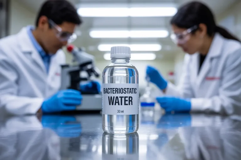 bacteriostatic Water lab research