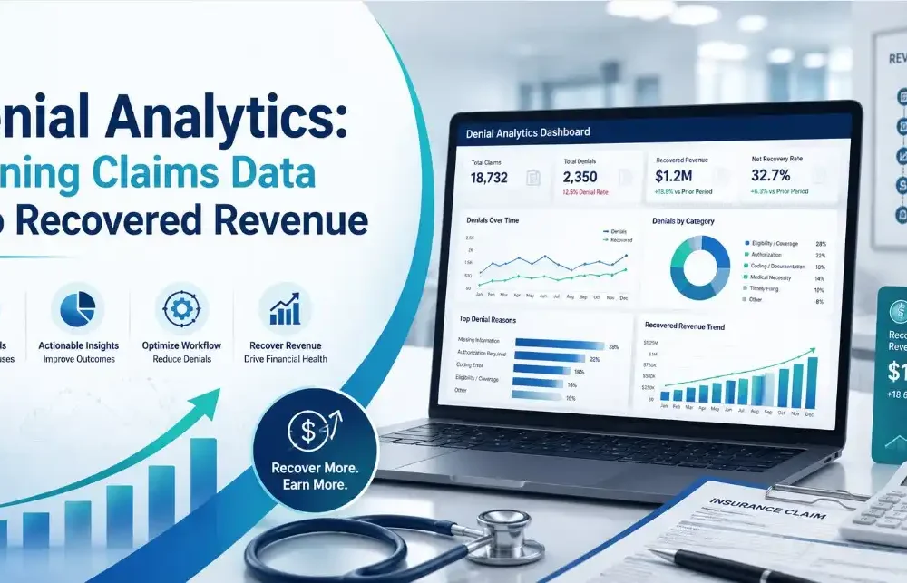 Denial Analytics: Turning Claims Data into Recovered Revenue